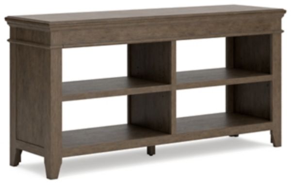  Janismore Credenza, Weathered Gray 