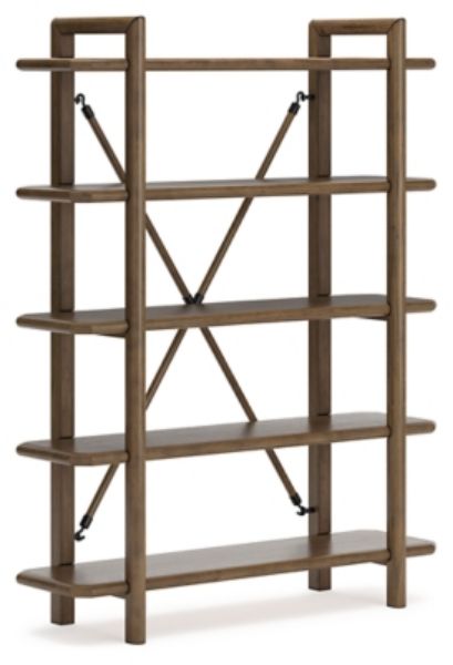  Roanhowe Bookcase 71", Brown 