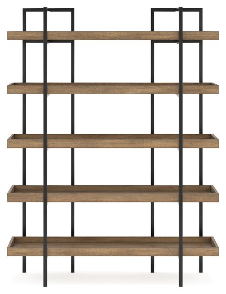  Montia Bookcase 76", Light Brown 