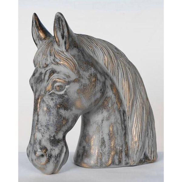 Horse Head Sculpture 