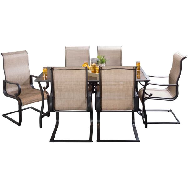 Ravinia 7 Piece Patio Dining Set 