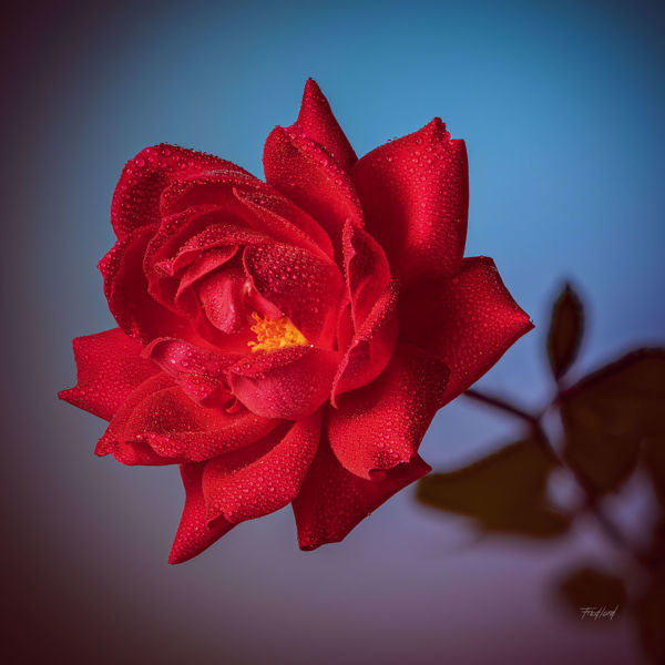 Lipstick Red Rose 24x24 *D 