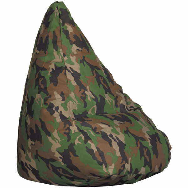 Green Camo Bean Bag 