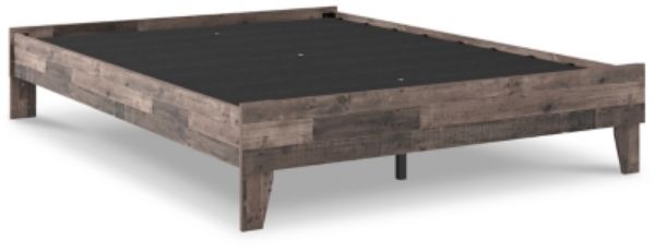  Neilsville Queen Platform Bed, Multi Gray 