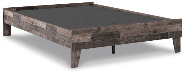  Neilsville Full Platform Bed, Multi Gray 
