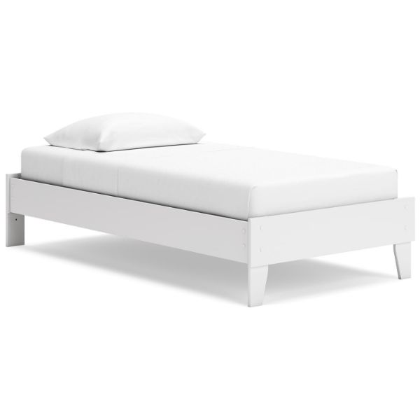 Socalle Twin Platform Bed, Two-tone 