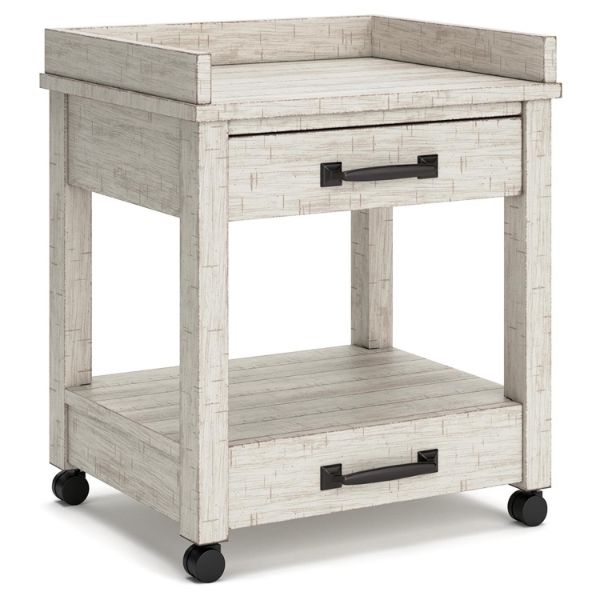  Carynhurst Printer Stand, Whitewash 