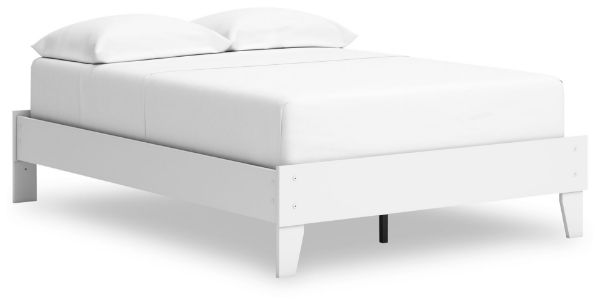  Hallityn Full Platform Bed, White 