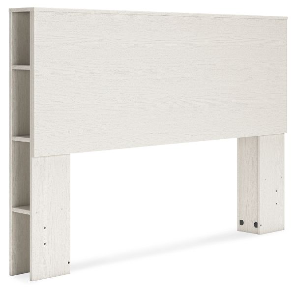  Aprilyn Queen Bookcase Headboard, White 