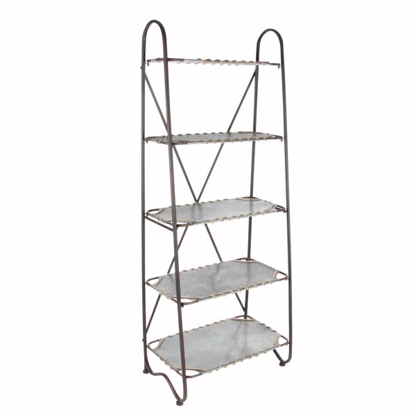 Metal Shelves Floor Stand 