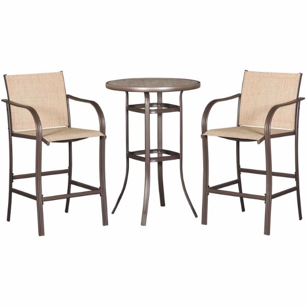 Weston Patio 3 Piece Bistro Set 