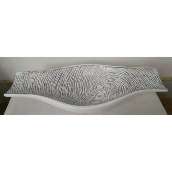 White Contemp Bowl 