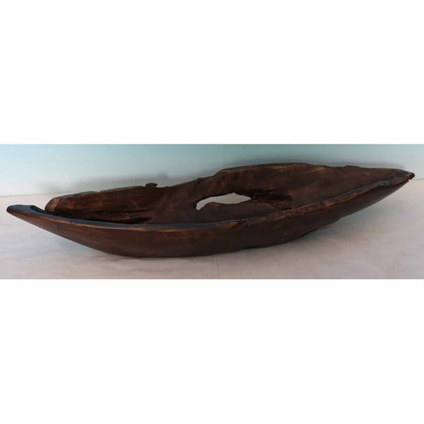 Brown Leaf Plate 