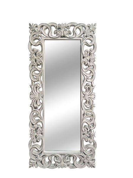 Open Scrolled Leaner Mirror 