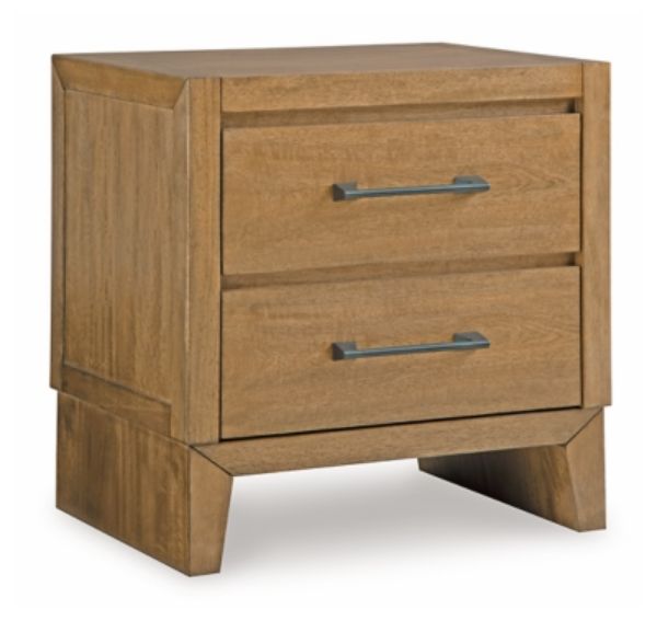  Sherbana Nightstand, Light Brown 