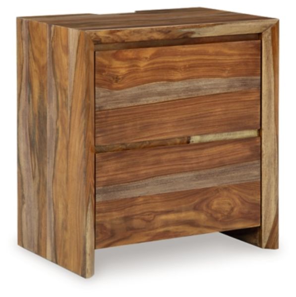  Dressonni Nightstand, Brown 