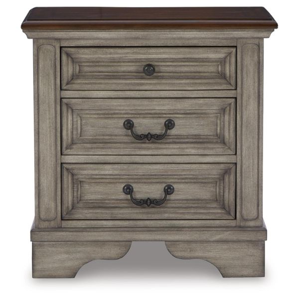  Lodenbay Nightstand, Antique Gray/Brown 