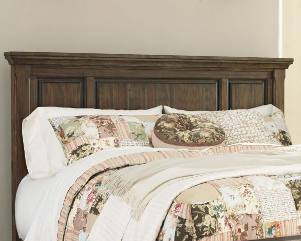  Flynnter Queen Panel Headboard, Medium Brown 