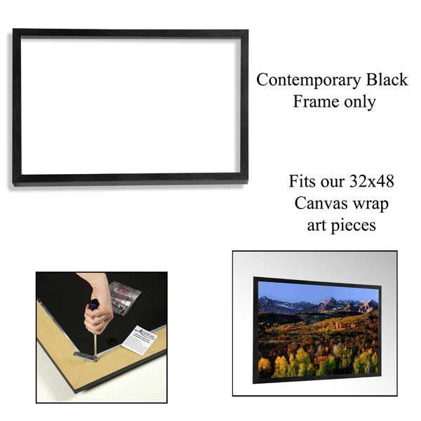Contemporary Black Frame 