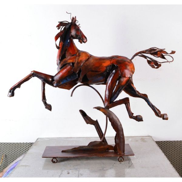 Horse Metal Sculpture 