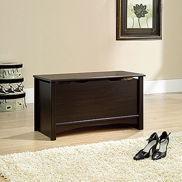 Shoal Creek Storage Chest Jamocha Wood 