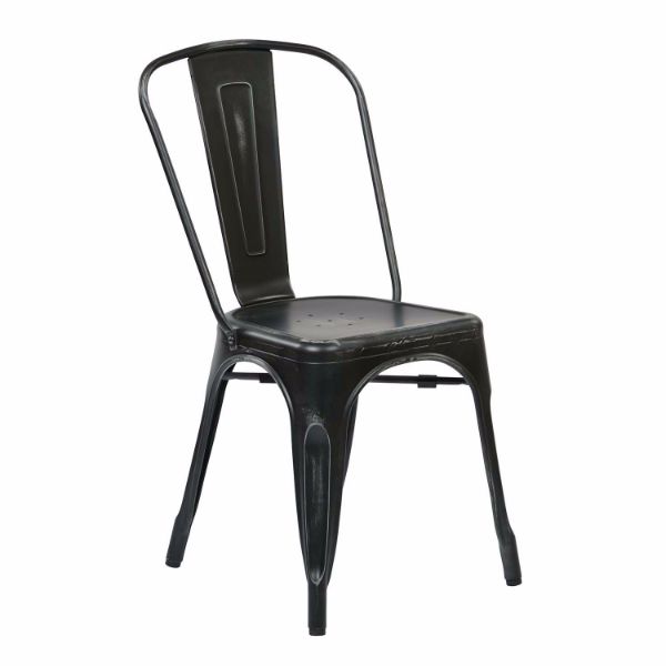 Bristow Black Armless Chair 4 Pack 1 Bristow Black Armless Chair 4 Pack