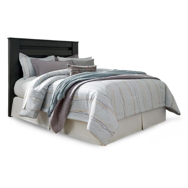  Brinxton Queen Panel Headboard, Charcoal 