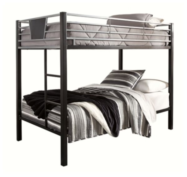 Dinsmore Twin over Twin Bunk Bed w/Ladder 