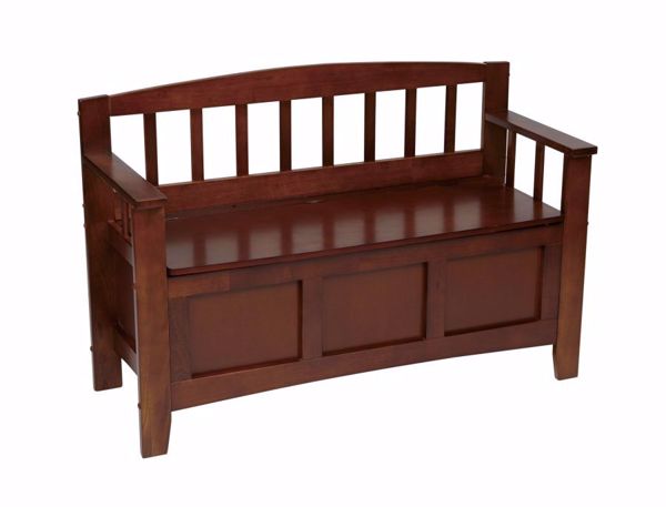 Metro Entry Way Bench Walnut 