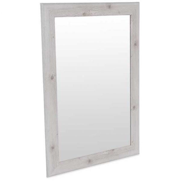 White Reclaimed Post Wall Mirror 30x42 