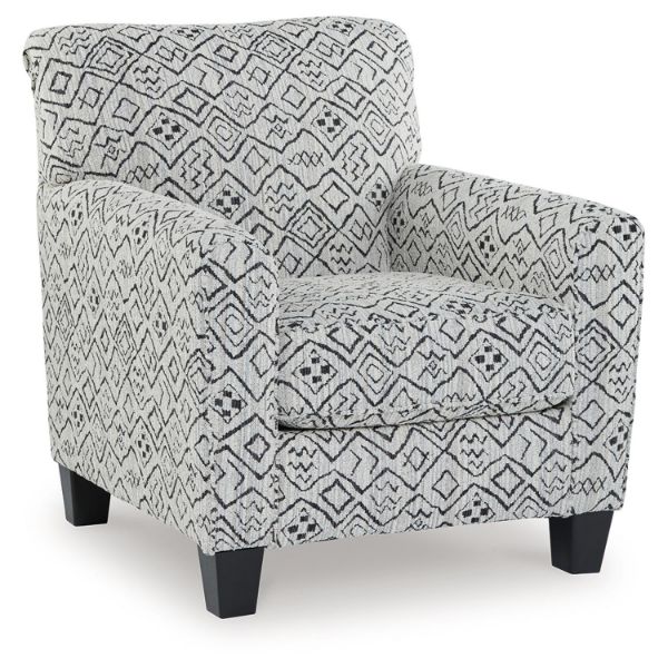  Hayesdale Accent Chair, Black/Cream 