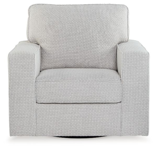  Olwenburg Swivel Accent Chair, Taupe 