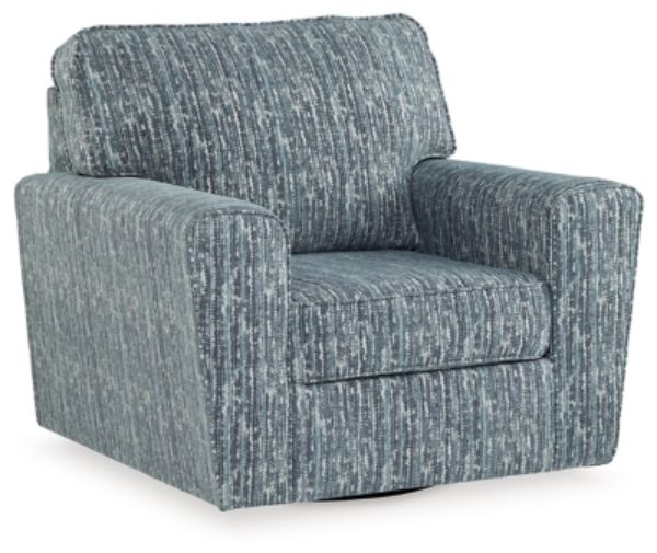  Aterburm Swivel Accent Chair, Twilight 