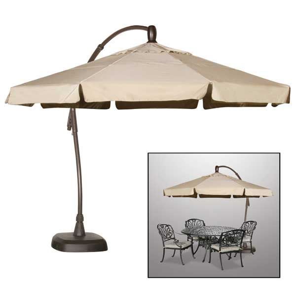  11" Premium Cantilever Umbrella with Base 