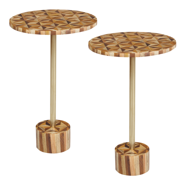 Mosaic 2PC Side Tables 