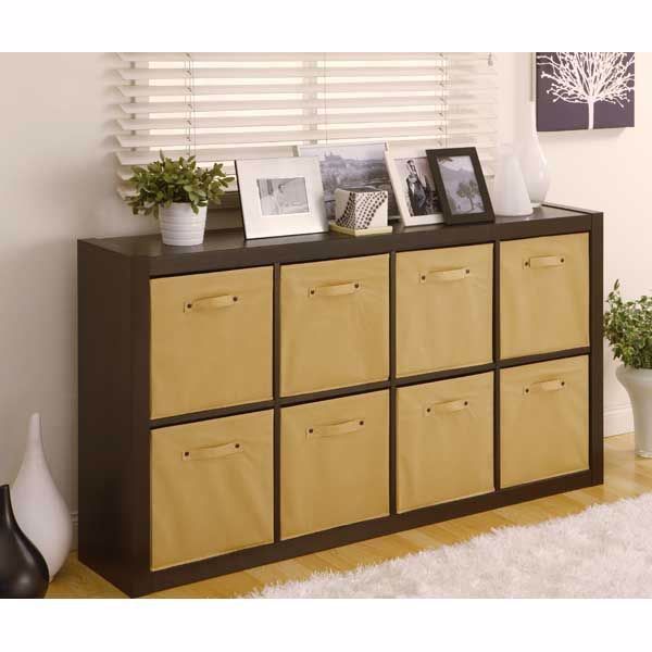 Cube Shelf With Storage Baskets 