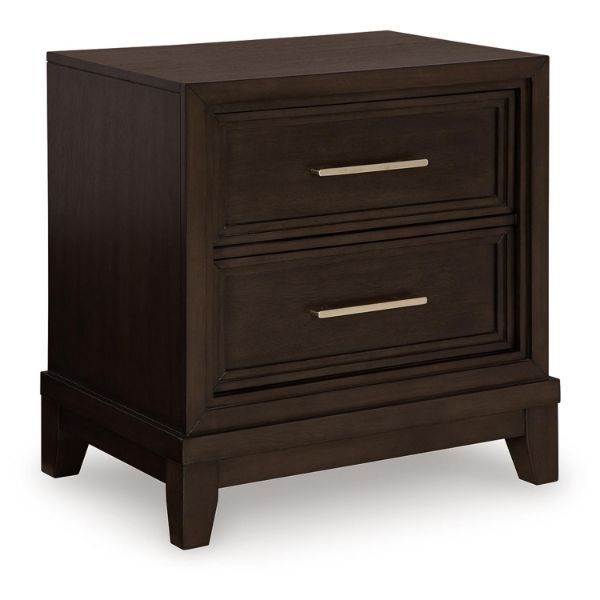  Neymorton Nightstand, Dark Grayish Brown 