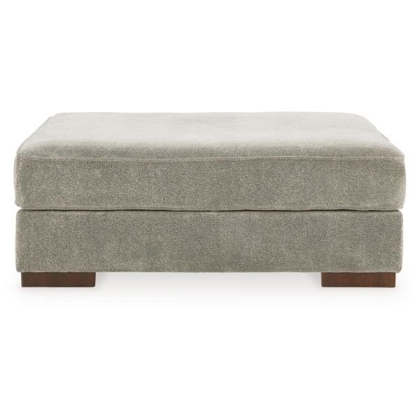  Bayless Oversized Accent Ottoman, Smoke 