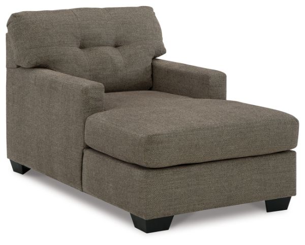  Mahoney Chaise, Chocolate 