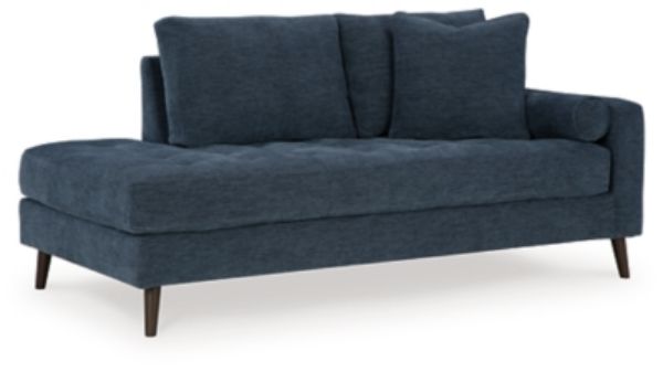  Bixler Right-Arm Facing Corner Chaise, Navy 