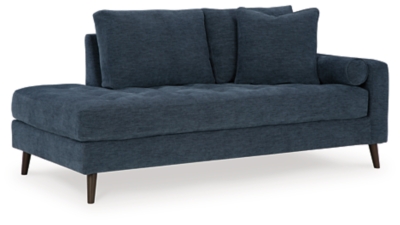 Bixler Right-Arm Facing Corner Chaise, Navy 2 Bixler Right-Arm Facing Corner Chaise, Navy