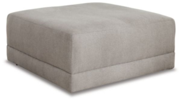  Katany Oversized Accent Ottoman, Shadow 