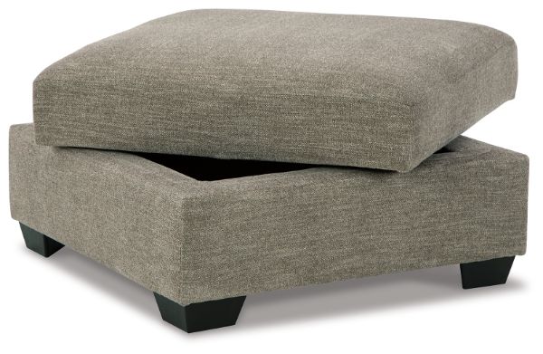  Creswell Ottoman With Storage, Stone 
