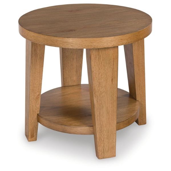 Kristiland End Table, Light Brown 1 Kristiland End Table, Light Brown