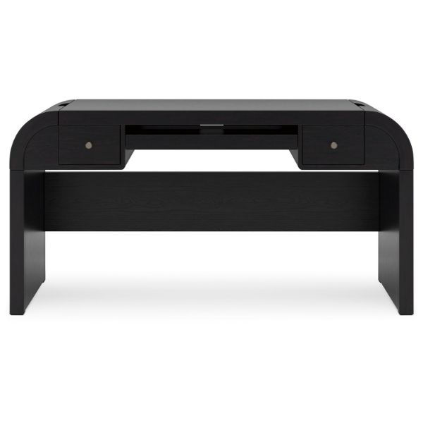 Rowanbeck Home Office Desk 60", Black 
