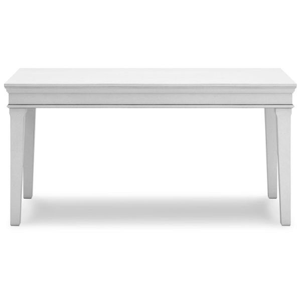  Kanwyn Home Office Desk 63", Whitewash 