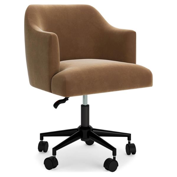  Austanny Home Office Desk Chair, Warm Brown 