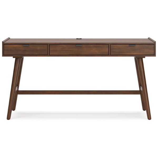  Lyncott Home Office Desk 60", Brown 
